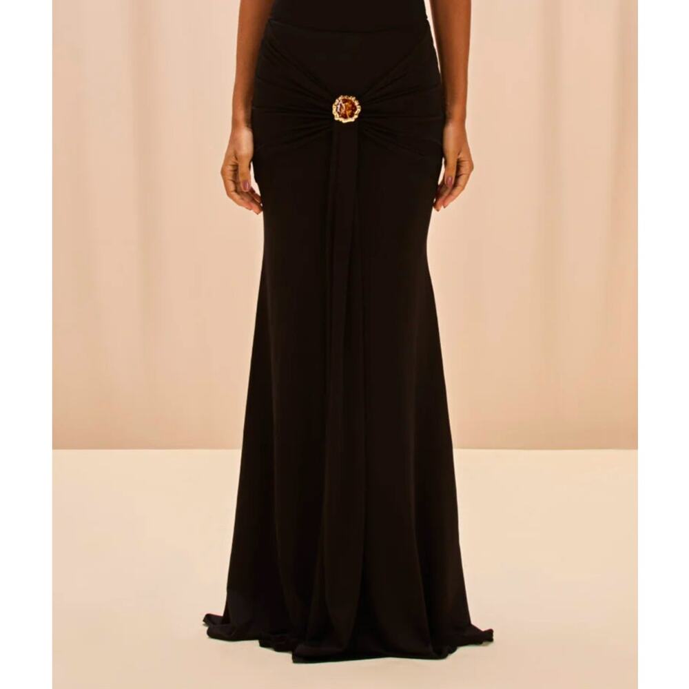 PATBO Moonlit Jersey Maxi Skirt Black XS